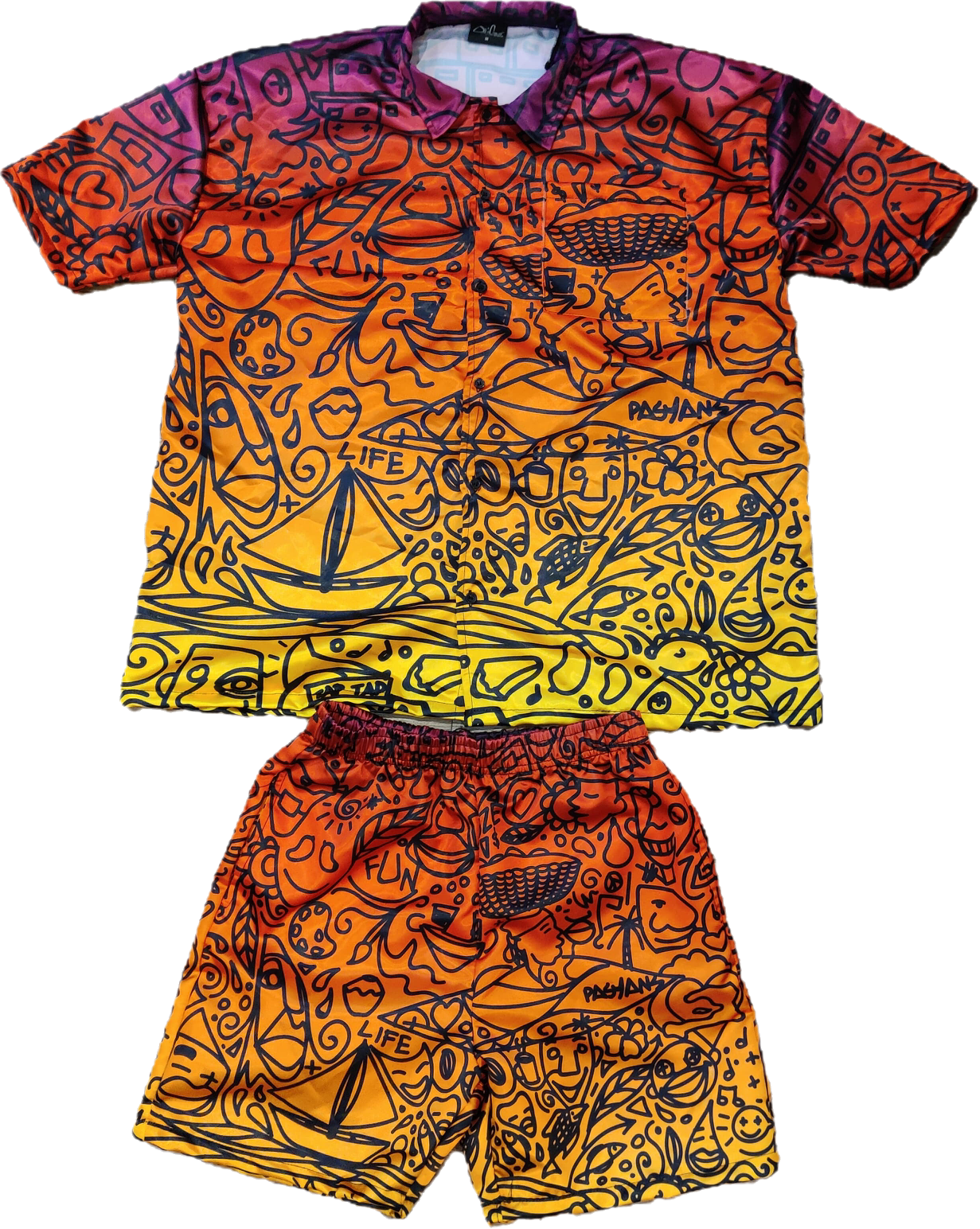 Fun 509 Sunset Silk set