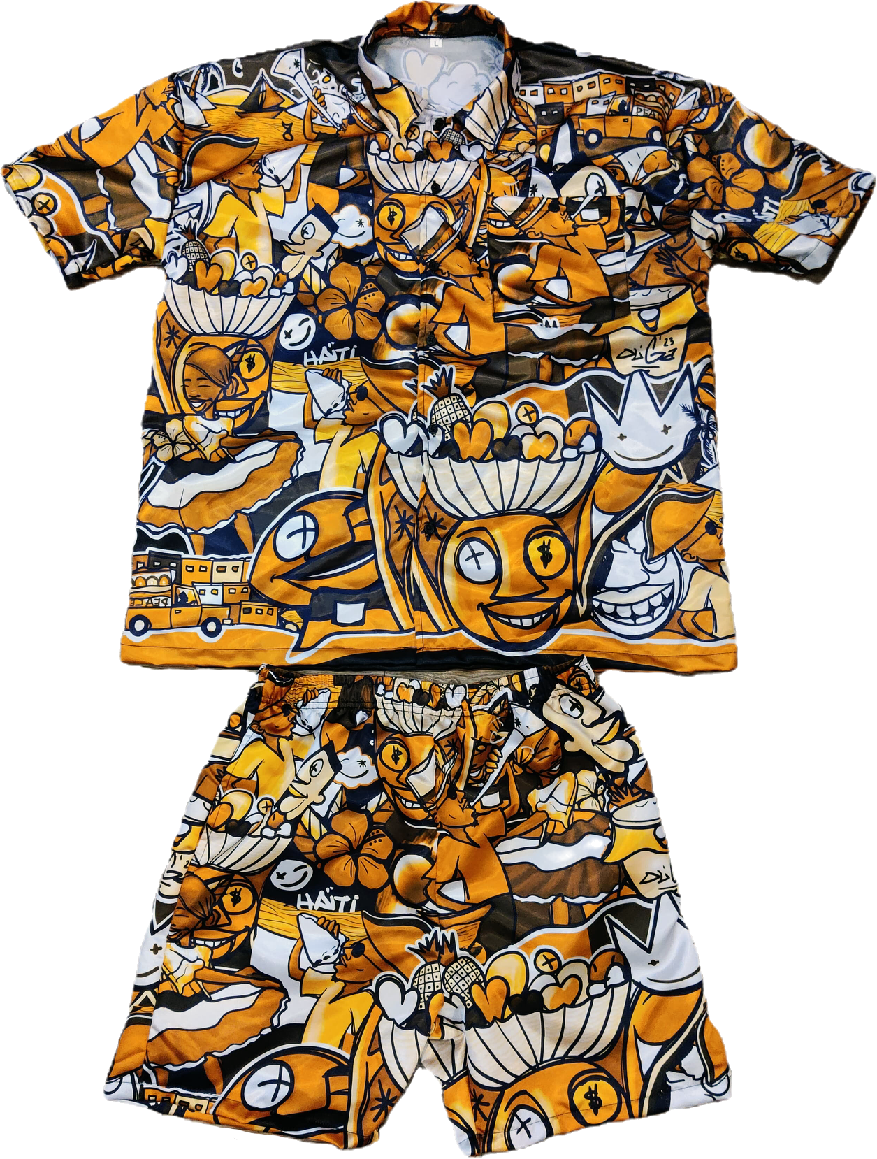 Fun 509 Orange Silk set