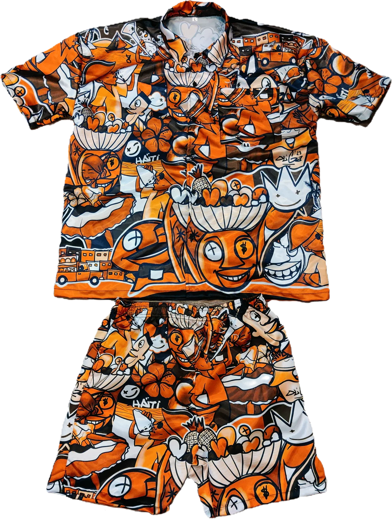 Fun 509 Orange Silk set