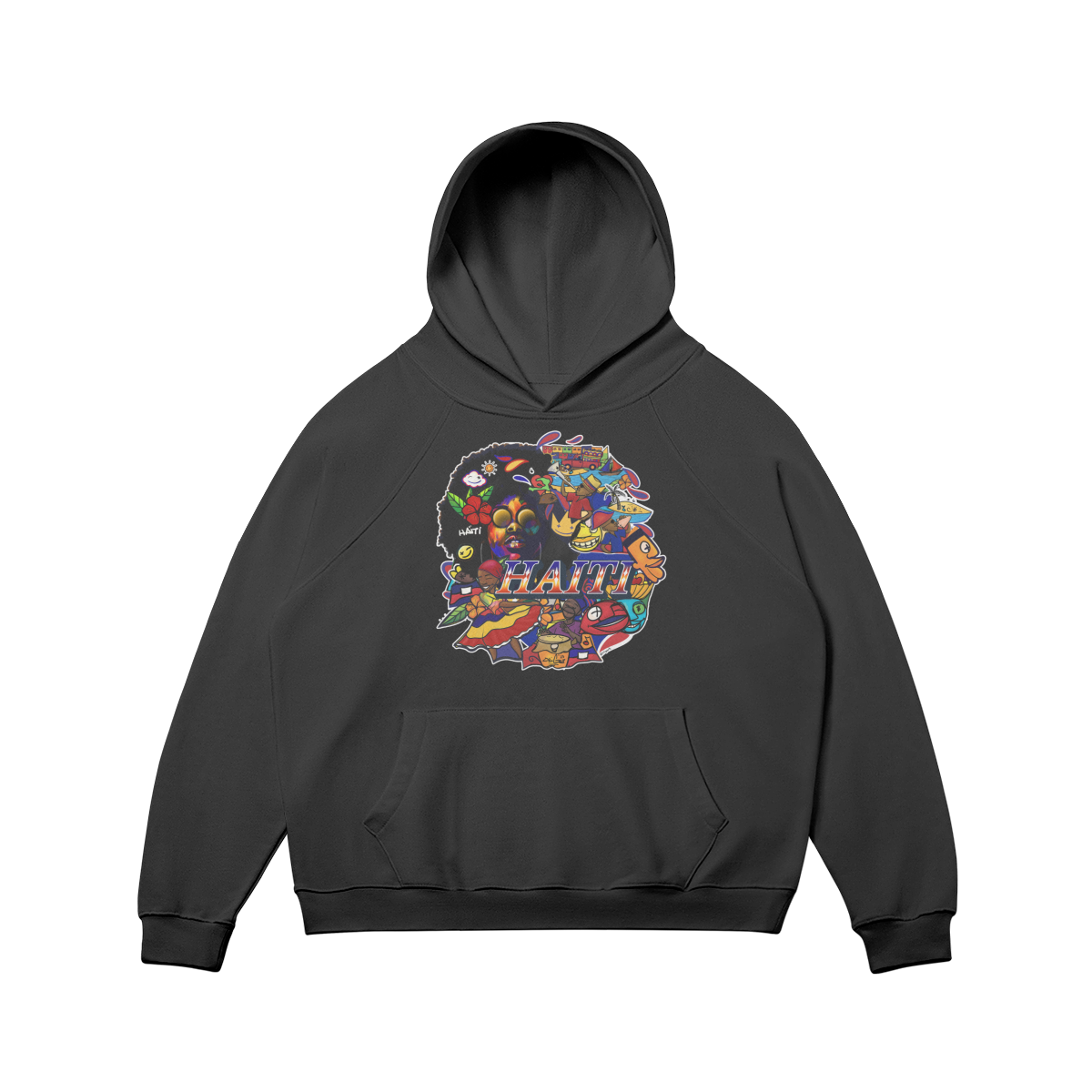 Selebre Haiti Front Hoodie